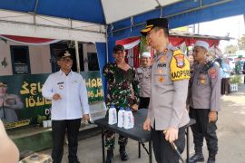 Kapolres Tabalong tinjau pos pelayanan mudik di Mabuun