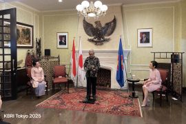 Bunga sakura di KBRI Tokyo jadi simbol kuatnya persahabatan RI-Jepang