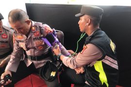 Personel Operasi Ketupat Kie Raha jalani  pemeriksaan kesehatan