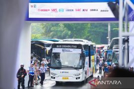 Kementerian BUMN berangkatkan 104.000 pemudik ke 200 kota tujuan
