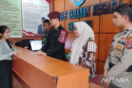 Rutan Tarutung simulasi kunjungan tamu di hari raya Idul Fitri