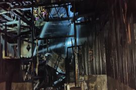 Kebakaran hanguskan satu rumah empat pintu di HSU