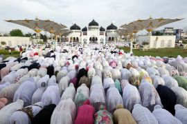Shalat Idul Fitri di Masjid Raya Baiturrahman, ini imam dan khatib nya