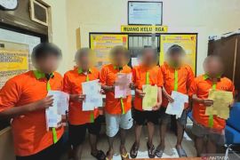 Enam penagih utang di Gorontalo ditetapkan tersangka dalam kasus penganiayaan