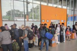 Jumlah pemudik di pelabuhan Tanjungpandan naik 36 persen