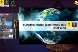 Planetary Carbon Certification Program langkah UI kurangi emisi karbon