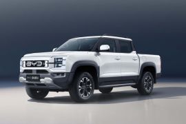 BYD memperkenalkan truk pikap Shark 6 PHEV di Thailand