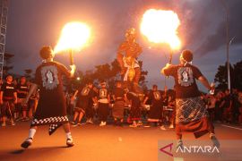 Pawai Ogoh Ogoh sambut Hari Raya Nyepi di Palangka Raya