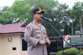 Polres Langkat terjunkan 200 personel amankan malam takbiran