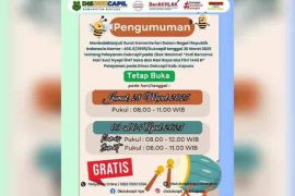 Layanan Adminduk Disdukcapil di Kapuas tetap buka saat libur