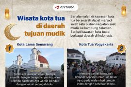 Wisata kota tua di daerah tujuan mudik