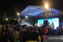 Lomba bedug meriahkan suasana akhir Ramadhan di Masjid Al Markaz Makassar Sulsel