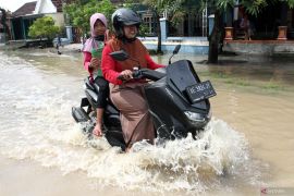 Dampak banjir di Ngawi