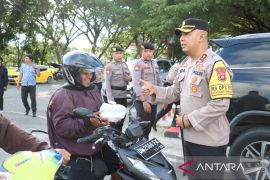 Polres Gorontalo Utara pastikan pemudik dapat singgah di pospam