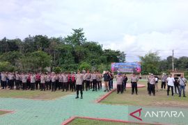 Polres Bangka Selatan gelar apel pengamanan malam takbiran