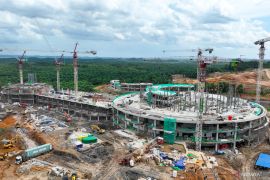 Masjid Negara IKN baru capai 54,3 persen belum bisa digunakan Shalat Idul Fitri