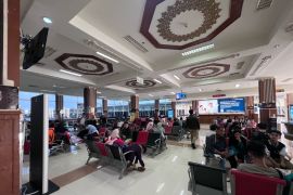 Puncak arus mudik di Bandara SIM capai 2.815 penumpang