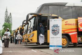 Mudik Asyik Bersama BUMN: Pupuk Kaltim berangkatkan 366 pemudik