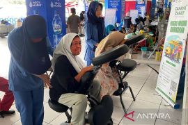 Berdayakan disabilitas, terminal ini layani pijat gratis untuk pemudik