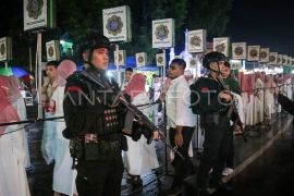 Polresta Mataram melibatkan ratusan personel amankan pawai takbiran