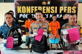 Polrestabes Makassar tangkap pelaku pelempar bom molotov pos lantas