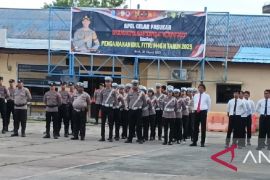 Polres siagakan 100 personel pengamanan Idul Fitri 1446 H di Biak
