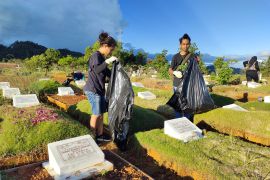 Komunitas Rumah Bakau Jayapura 'gerebek' sampah TPU Buper Waena