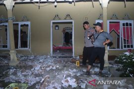 Polisi Blitar tangani ledakan petasan di rumah warga