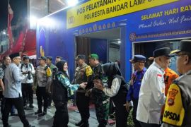 Wali Kota Bandarlampung sebut suasana malam Lebaran berjalan aman
