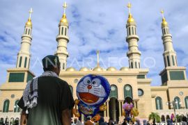 Shalat Idul Fitri di Islamic Center Samarinda