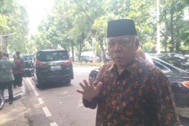 Basuki Hadimuljono bersilaturahim ke rumah Megawati