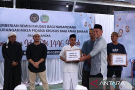 502 warga binaan  Rutan Paser terima remisi idul Fitri