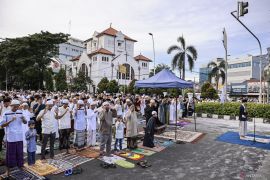 Ini tempat gelar shalat Idul Fitri di Jakarta pada Jumat pagi