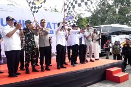 Kemenhub lepas 2.992 peserta Mudik Gratis 2025 dari Tangerang