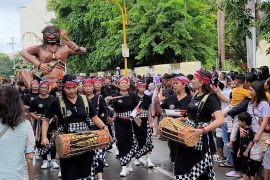 Gelaran Tawur Agung Kesanga jelang Nyepi di Kupang