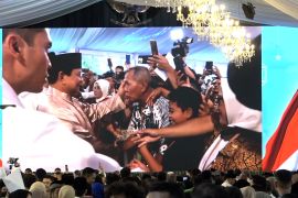 Masyarakat hingga pejabat ramaikan gelar griya Presiden di Istana