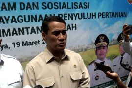 Mentan cabut anggaran oplah dan cetak sawah jika Kalteng tak serius