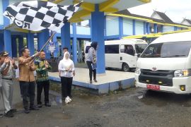 Mudik gratis bareng LAPOR di Kalsel berangkatkan 300 pemudik