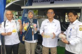 Pastikan keamanan pangan, BBPOM Banjarmasin periksa makanan di pasar