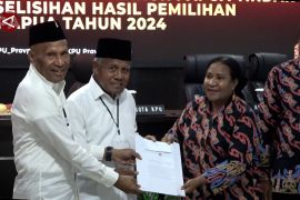 Pascaputusan MK, KPU tetapkan nomor urut paslon cagub cawagub Papua