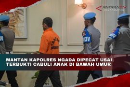 Mantan Kapolres Ngada dipecat usai terbukti cabuli anak di bawah umur