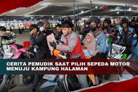 Cerita pemudik saat pilih sepeda motor menuju kampung halaman
