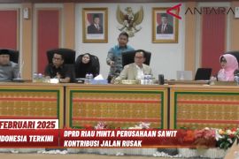 DPRD Riau minta perusahaan sawit kontribusi perbaiki jalan rusak