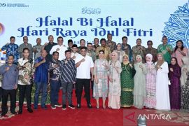 Gubernur Sumut gelar halalbihalal  bersama seluruh kepala daerah