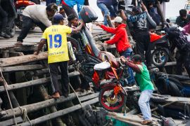 Pelabuhan Klotok Kampung Baru Balikpapan mulai dipadati penumpang