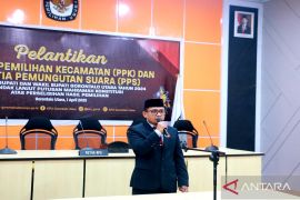 KPU Gorontalo Utara lantik badan adhoc untuk PSU
