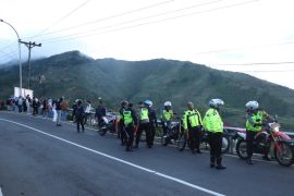 Kapolres imbau wisatawan hati-hati saat berkendara di kawasan Dieng