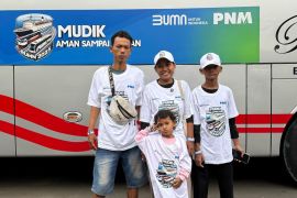 Atun bersyukur ada mudik gratis BUMN, setelah 5 tahun tak pulang