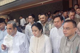 Puan ungkap pembicaraan politik saat open house di rumah Ketua MPR