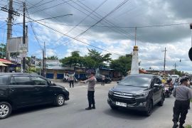 Polres Blitar siagakan peleton patroli guna urai kemacetan